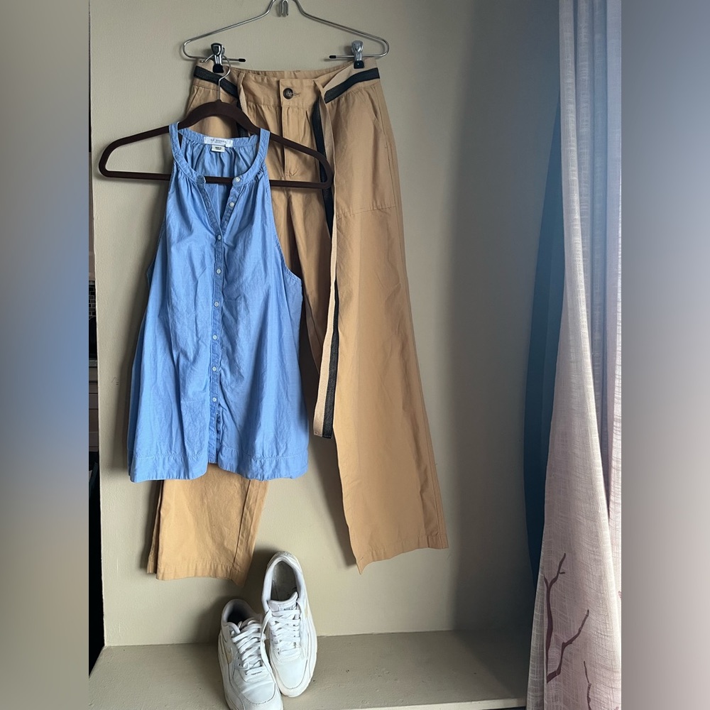 Who What Wear Belted Chinos 4